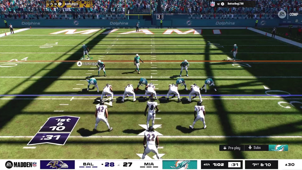 Gaming with ace Madden26 Vs Aligator