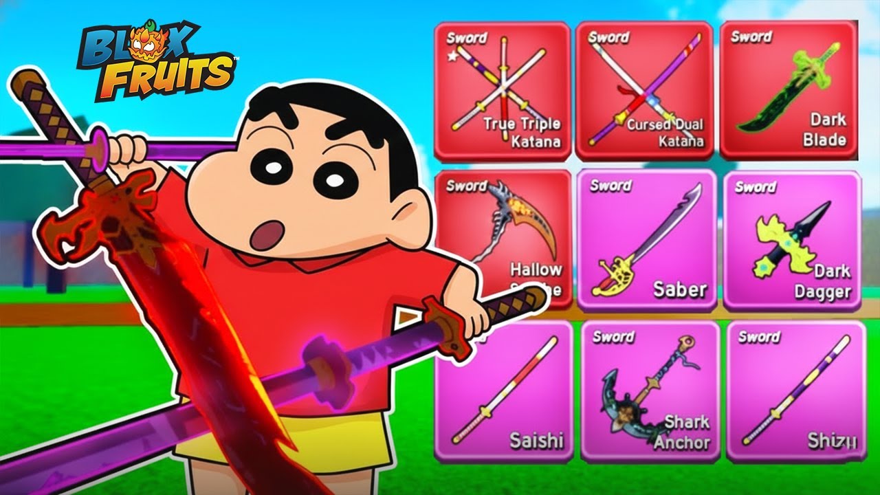 Collecting Every Swords In Blox Fruits 😍😍🔥🔥