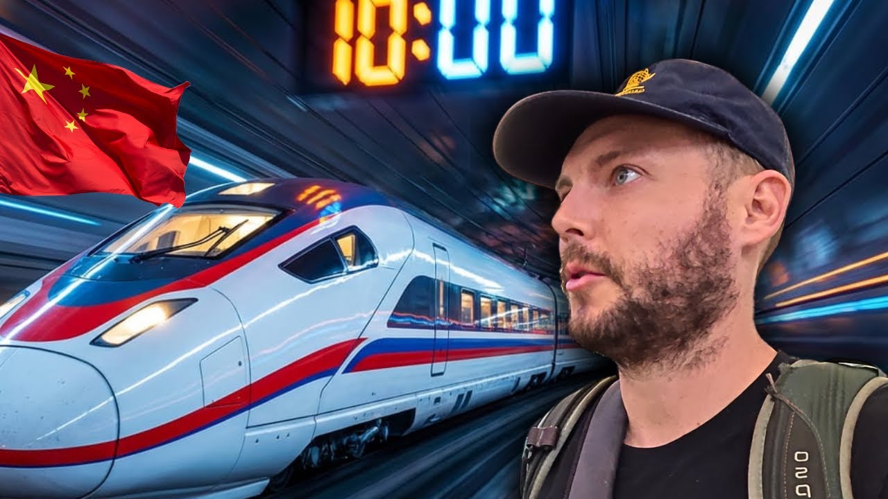 We Took a High-Speed Train From Hong Kong to Shenzhen in Just 10 Minutes! 🤯🇨🇳