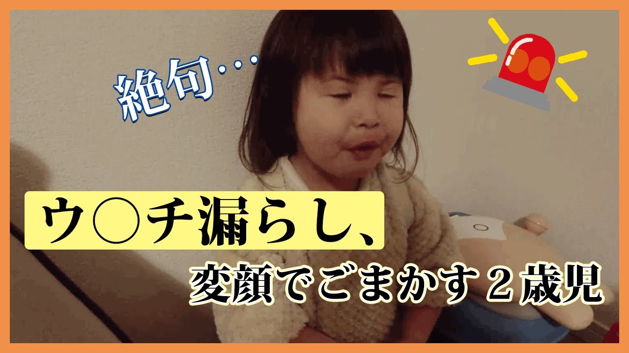 【年子姉妹】ワンオペ育児、パンツ汚して逃げ回る２歳児・・もう無理、限界！３日間の超カオス！