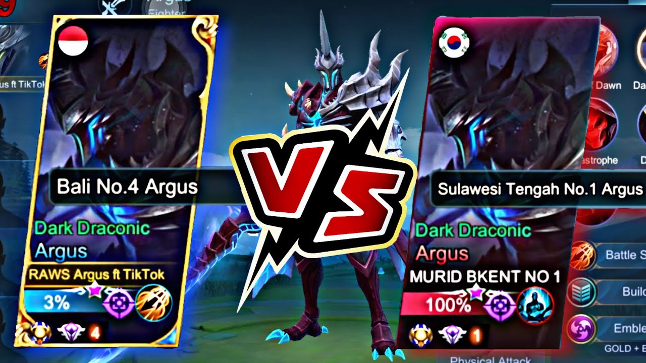 MURID BKENT NO 1 Vs Argus ft TikTok!!!DAMAGE NYA GILA SAKIT BANGET!!!