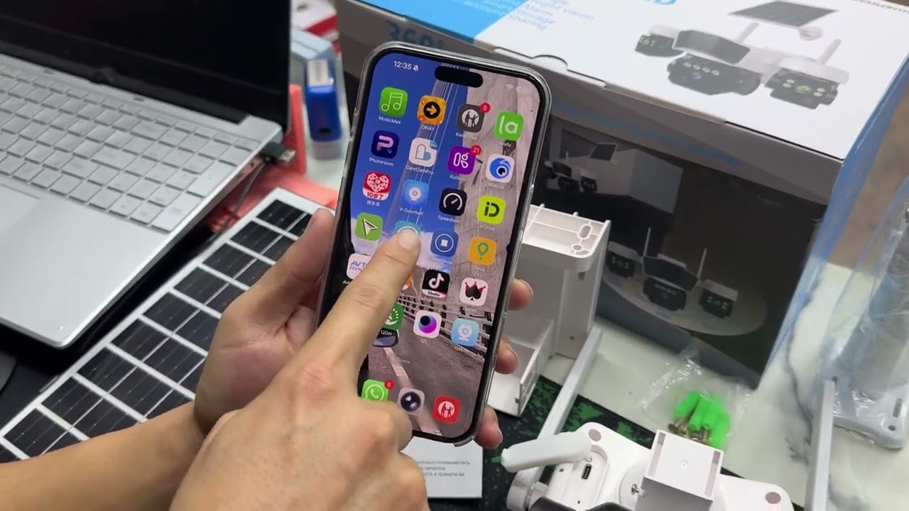 Smart Tech Соединение камера PTZ 4G TL3 сим-карта 