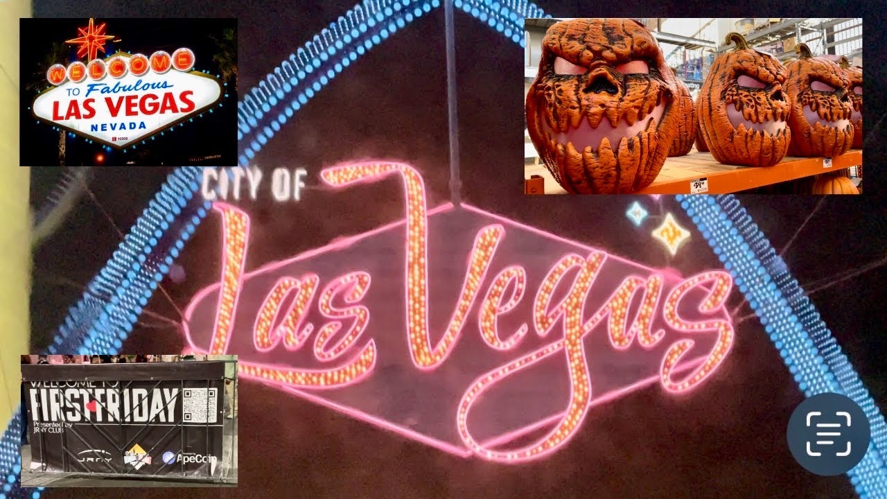 Adventure in Las Vegas First Friday Art District and window shopping 🤩