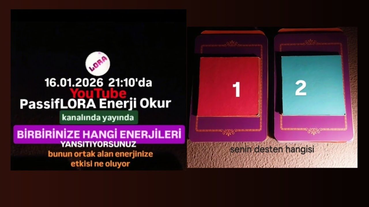 Birbirinize hangi enerjileri yansıtıyorsunuz? Bu ortak alan enerjinizi nasıl etkiliyor? 16.01.2026
