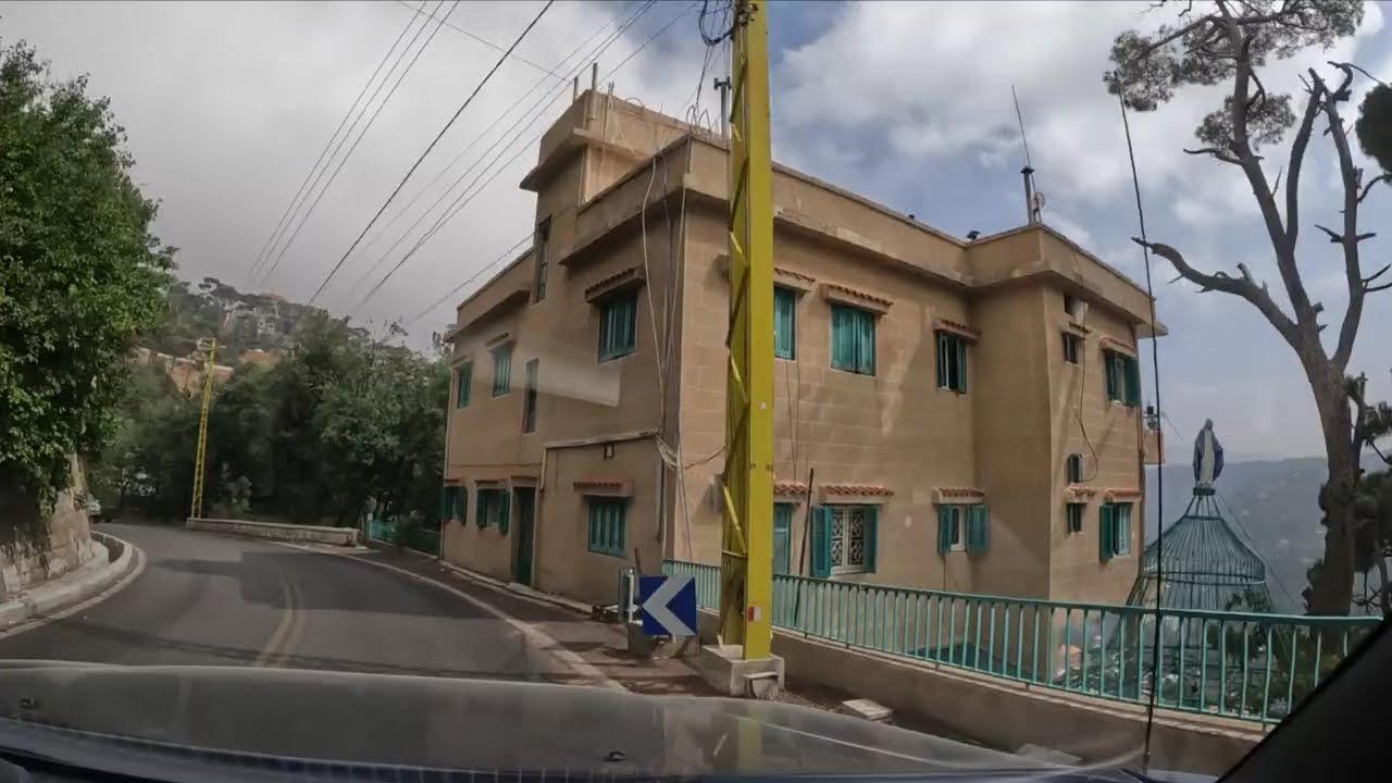 Choueir towards Zaghrine طريق ضهور الشوير زغرين المتن جبل لبنان