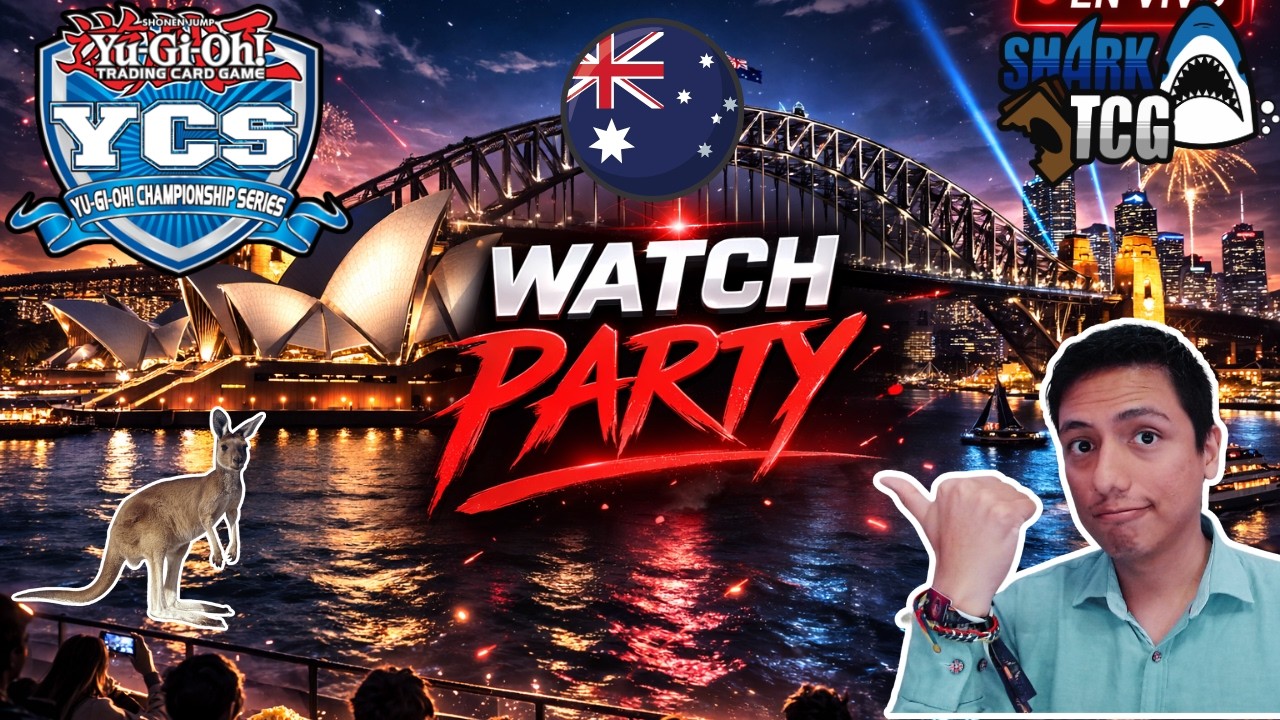 WATCHPARTY DE YCS SYDNEY! 🐨🇦🇺🦘 DÍA 2 MD ENTRE RONDAS || REGIO GDL 15/MARZO || ¡Sólo en SharkTCG! 🦈🦈🦈