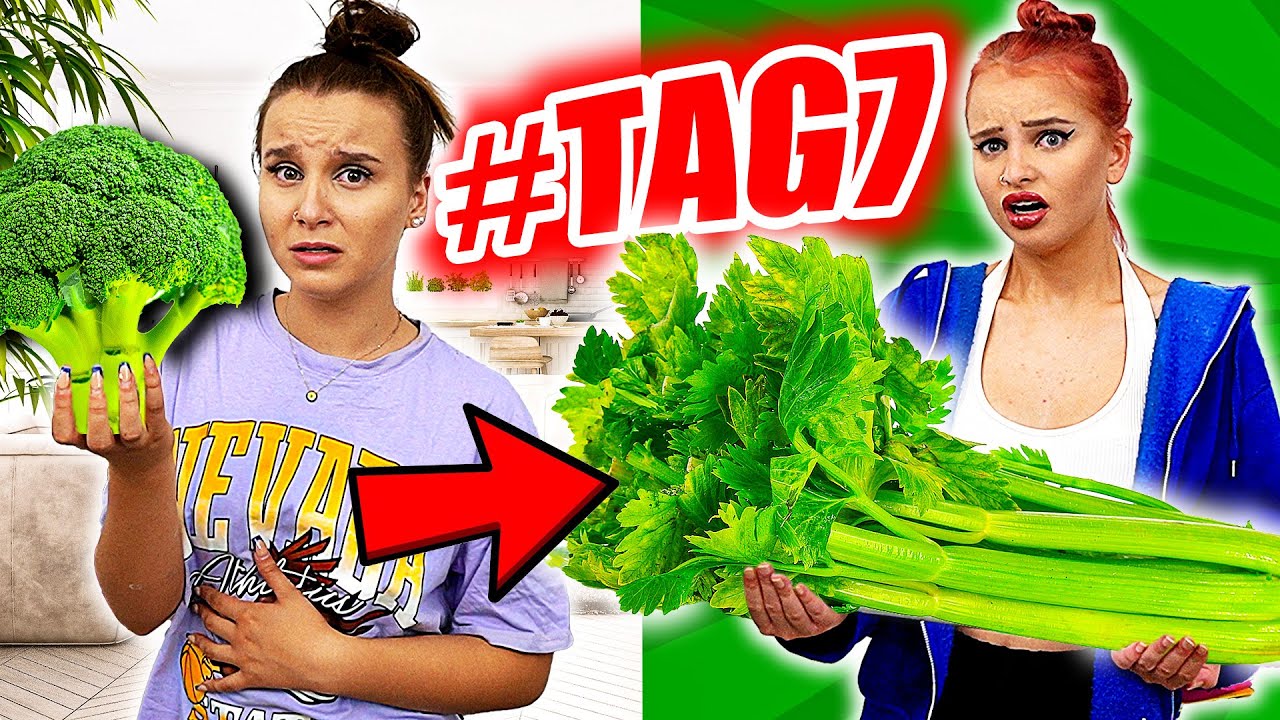 1 WOCHE lang nur GRÜNES ESSEN ! 🥦😭 (nie wieder) - Celina