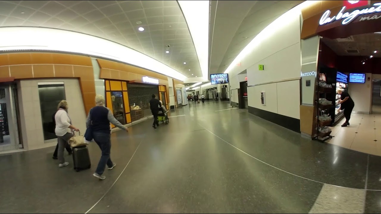 Logan Airport Terminal A in 360