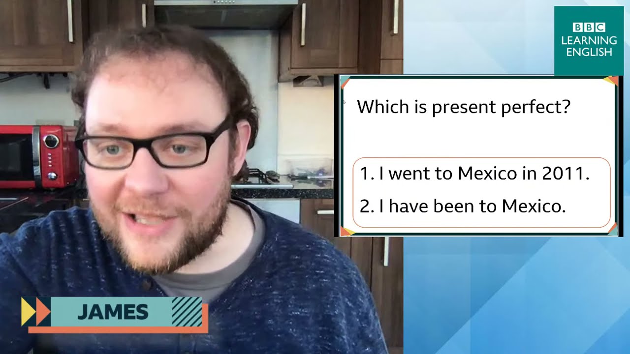 Live English Class: the present perfect to talk about past experiences