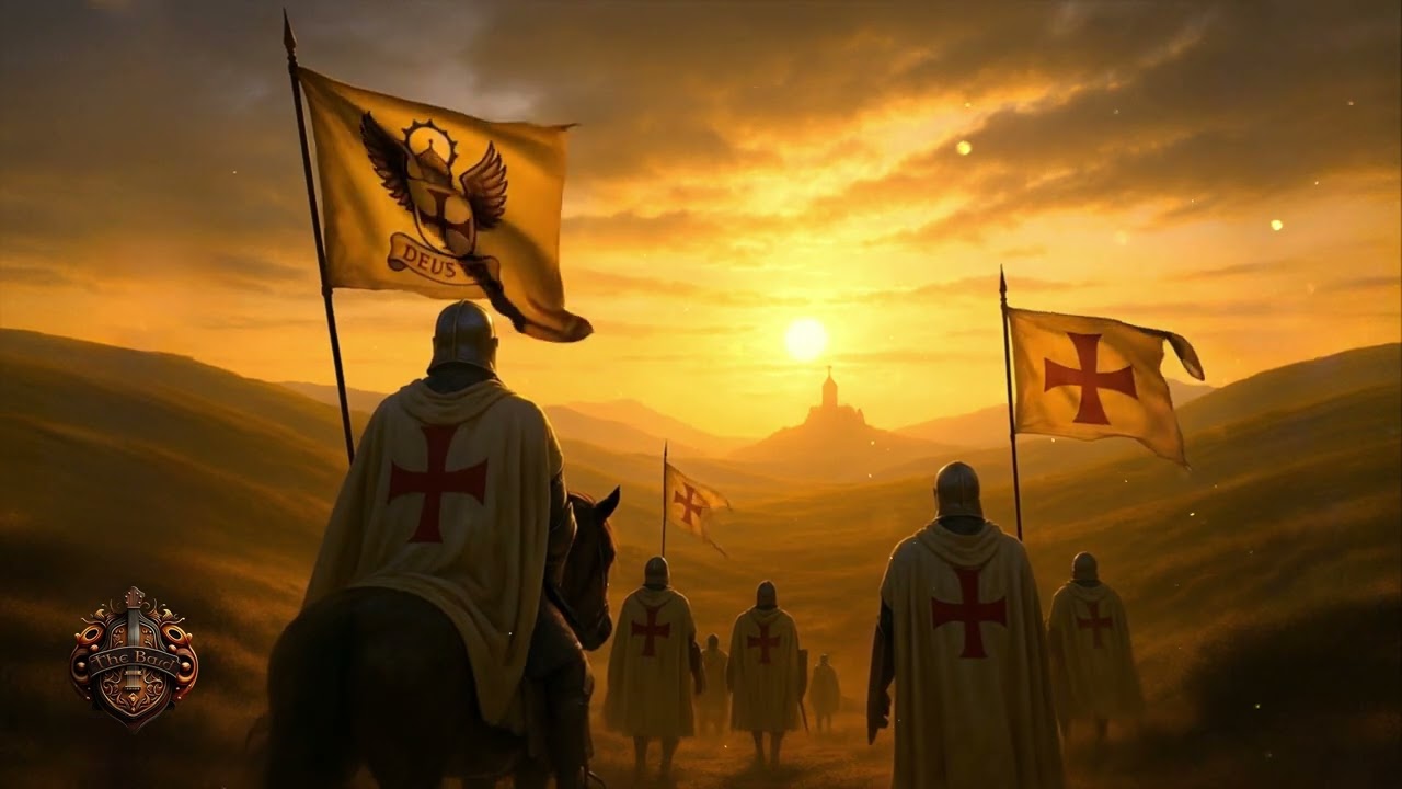 Gregorian Chant 432Hz -  Magnificat (Solemn Tone, Templar Dusk Version)
