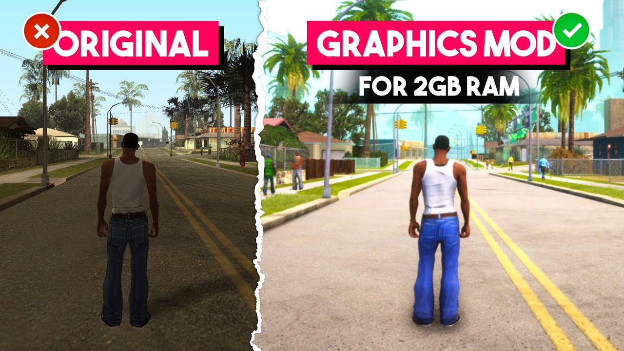 New GTA San Andreas Realistic Graphics Mod 2025 😍 (Installation)