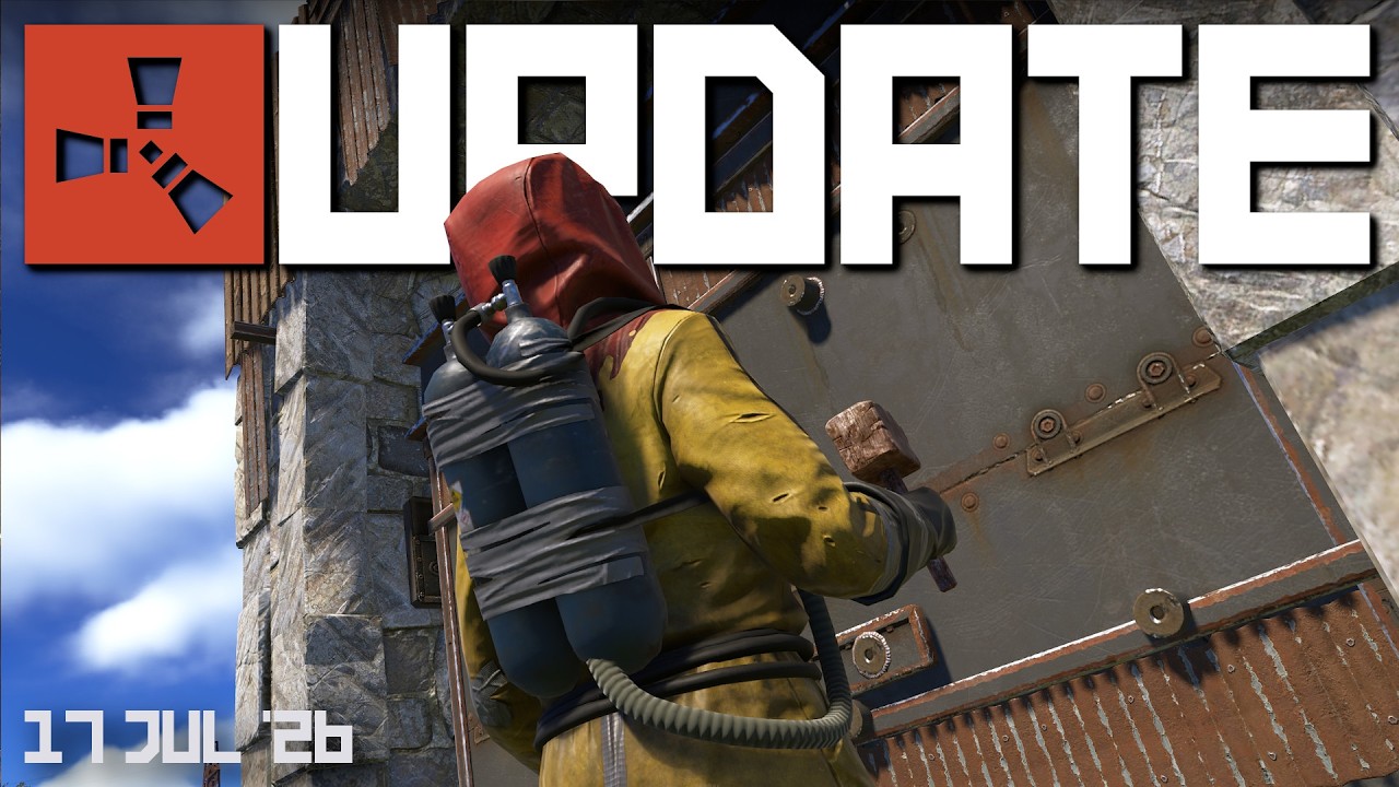 Содержание внешних стен и подвалы для баз | Обновление Rust от 17 июля 2026 г.