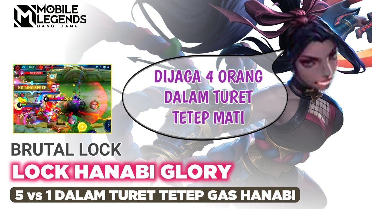 Glory Masi Pick Hanabi Lock Terus 5 vs 1 Gasss!