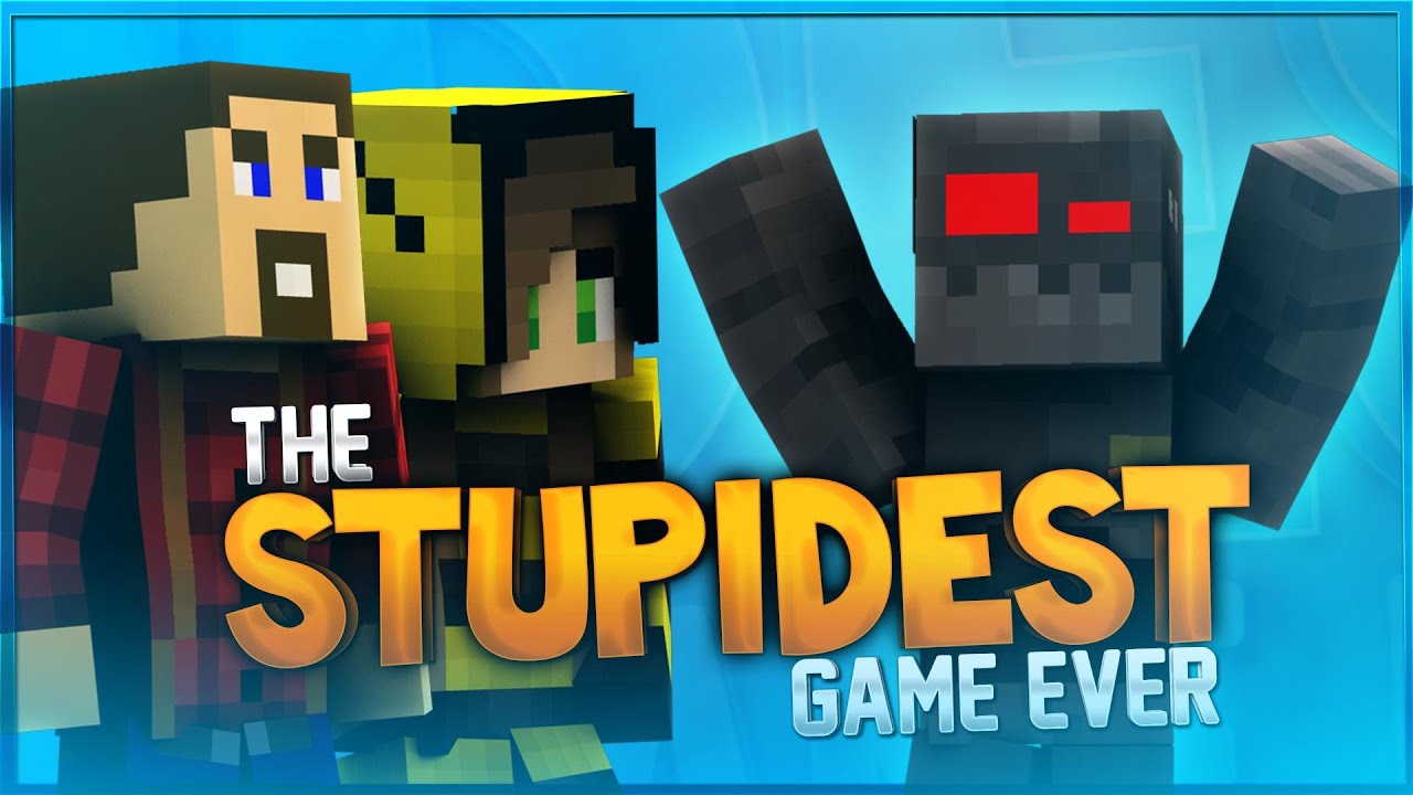 THE STUPIDEST GAME EVER!!! (Minecraft Funny Moments)