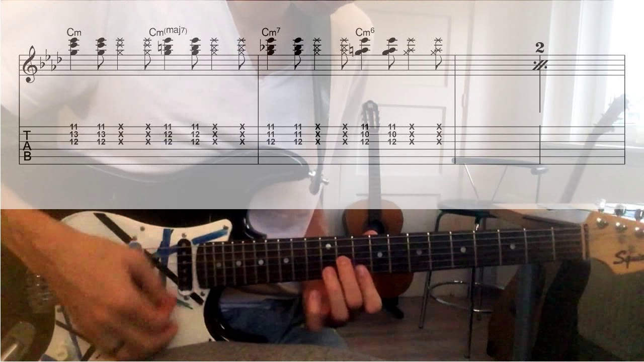 Earth, Wind & Fire - Got To Get You Into My Life [TABS in video guitar cover]