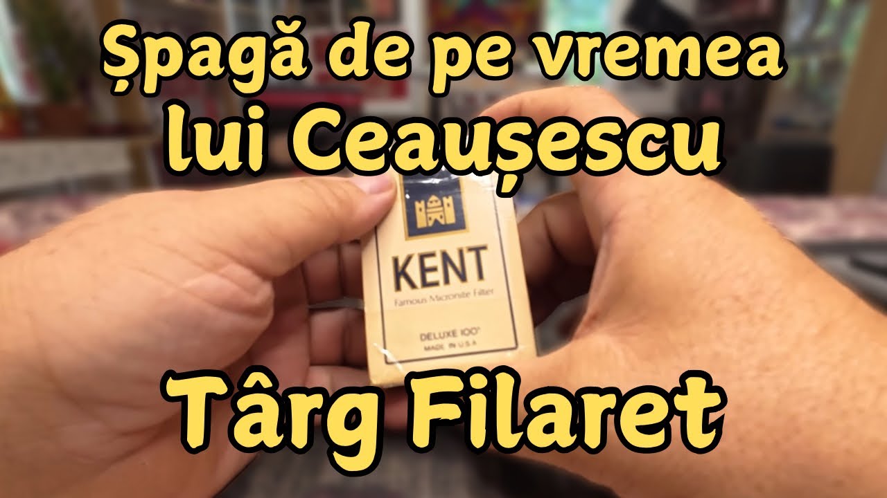 Kent - șpaga și moneda anilor 80. Târg Filaret.