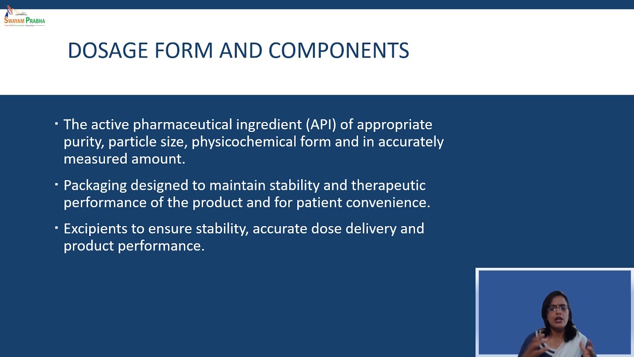 Introduction to dosage forms