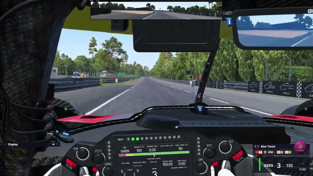 LMU Onboard Lap: Ferrari 499P at Le Mans