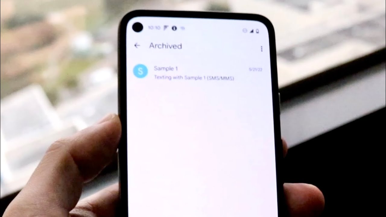 How To Archive Messages On Android! (2023)