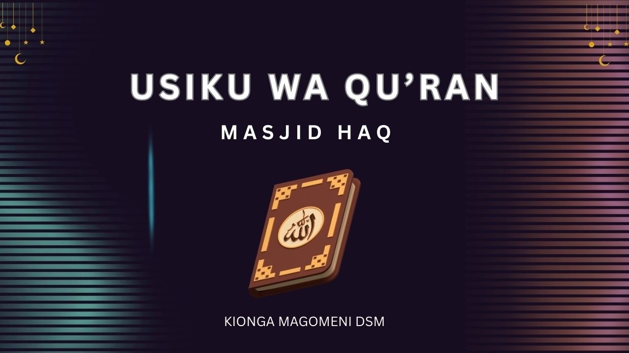 🔴LIVE USIKU WA QURAN MASJID KIONGA MAGOMENI DSM