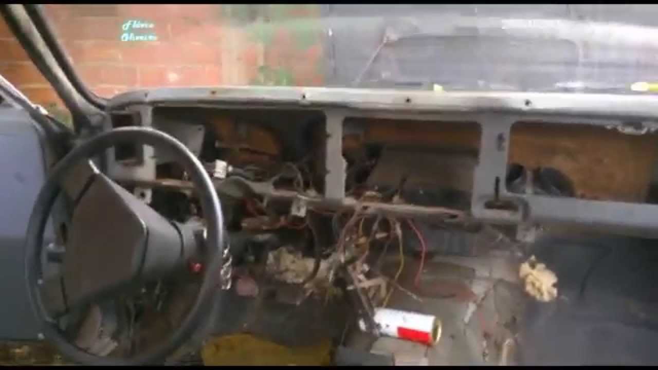 Como Retirar o Tabelier do Opala - 15