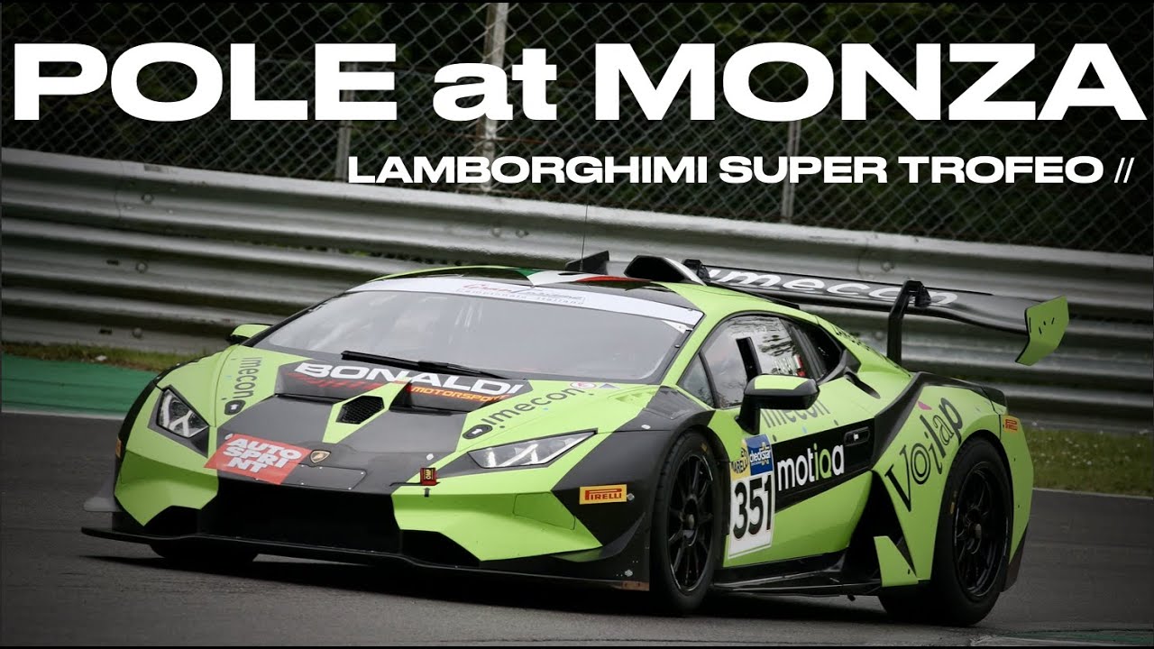 POLE at MONZA | Qualifying Lamborghini Super Trofeo Onboard