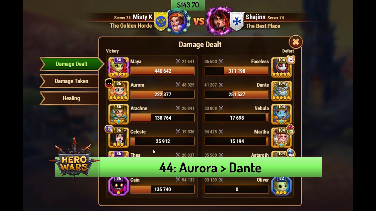 Let's Play Hero Wars 44: The Power of Dodge!