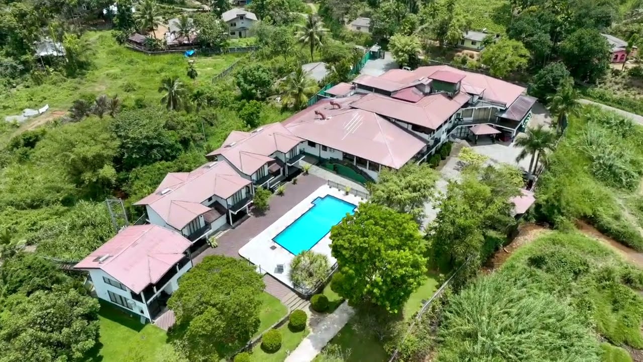 සුන්දර නගරය නාවලපිටිය...Okwin Resort - Nawalapitiya /Drone Footage