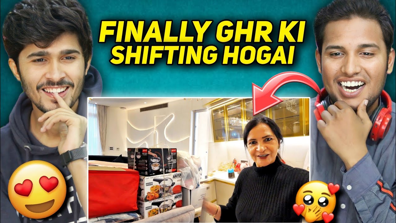 New House Mein Shifting Start Kar Di Vlog Reaction 😂❤️| Dimple Malhan Vlogs