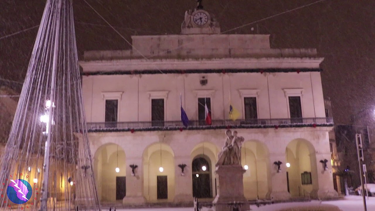 Nevicate 4 gennaio 2019 Maglie Salento