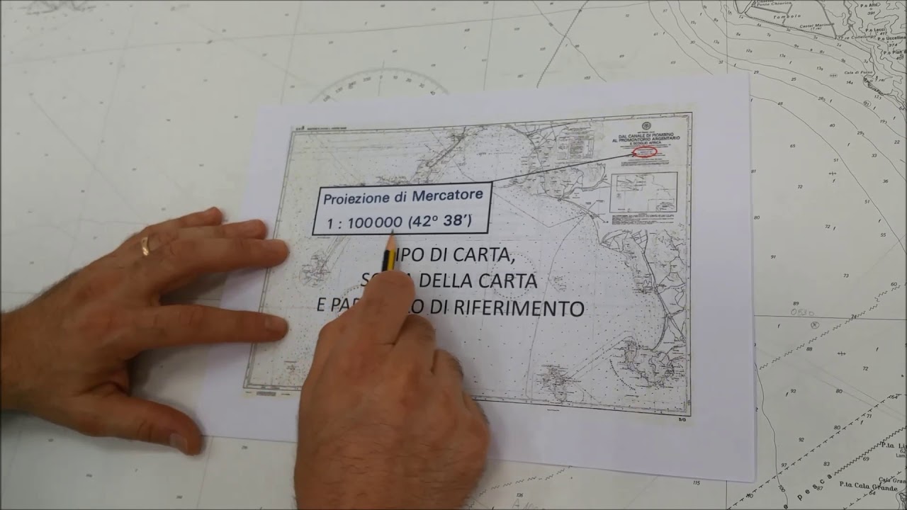 Carteggio - Maxi Lezione n°1 - Dalla carta nautica 5D alla STIMA