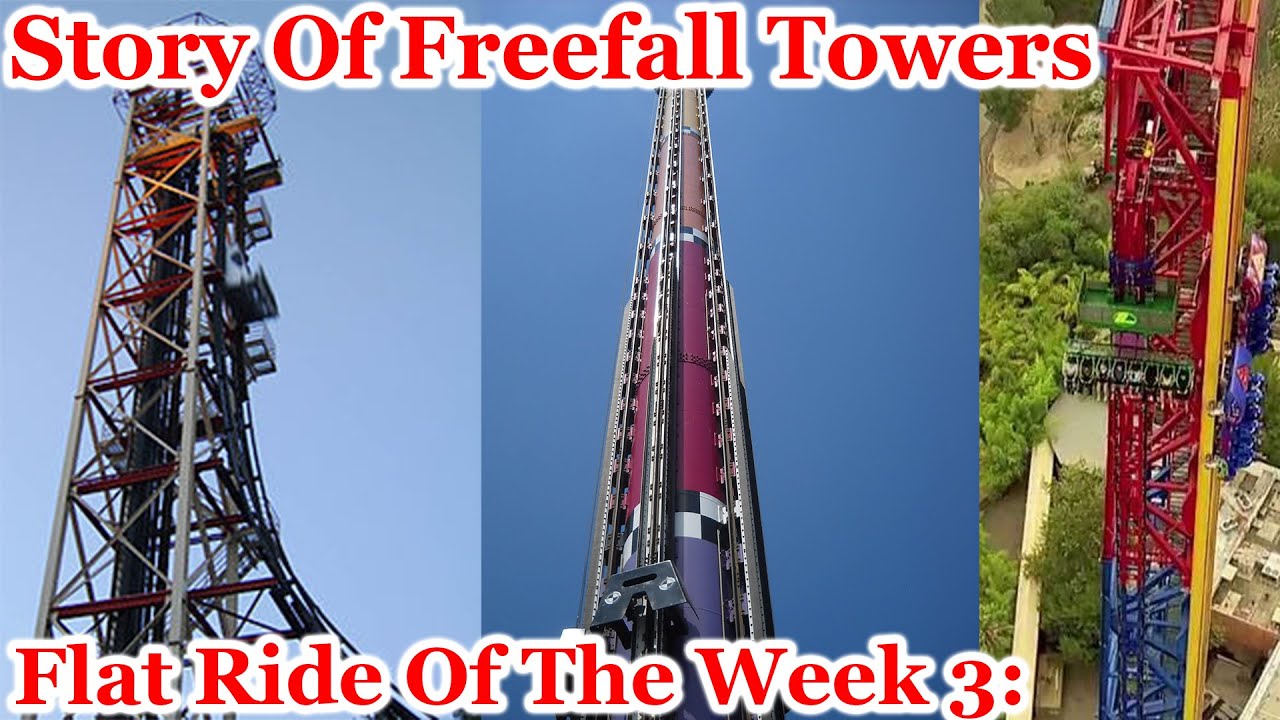 Freefall Rides Information and history - Flat Ride Of The Week 3