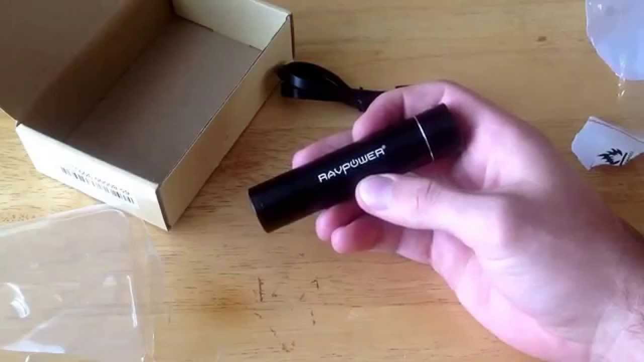 RAV Power Luster Mini 3000 mAh External Battery Pack Unbox / Review