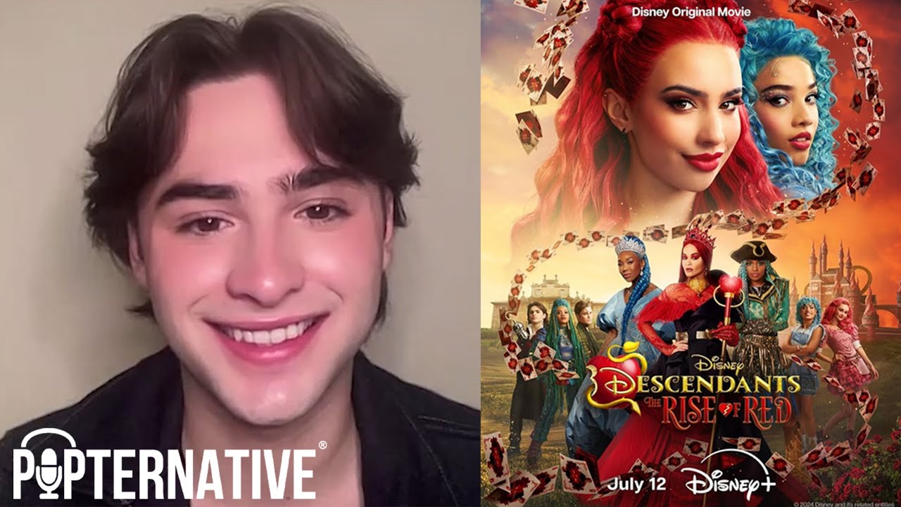 Joshua Colley talks about Descendants: The Rise of Red, Dead Boy Detectives and much more