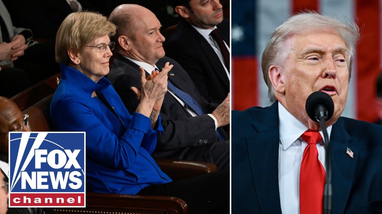 SEE IT: Elizabeth Warren APPLAUDS Trump comment at State of the Union
