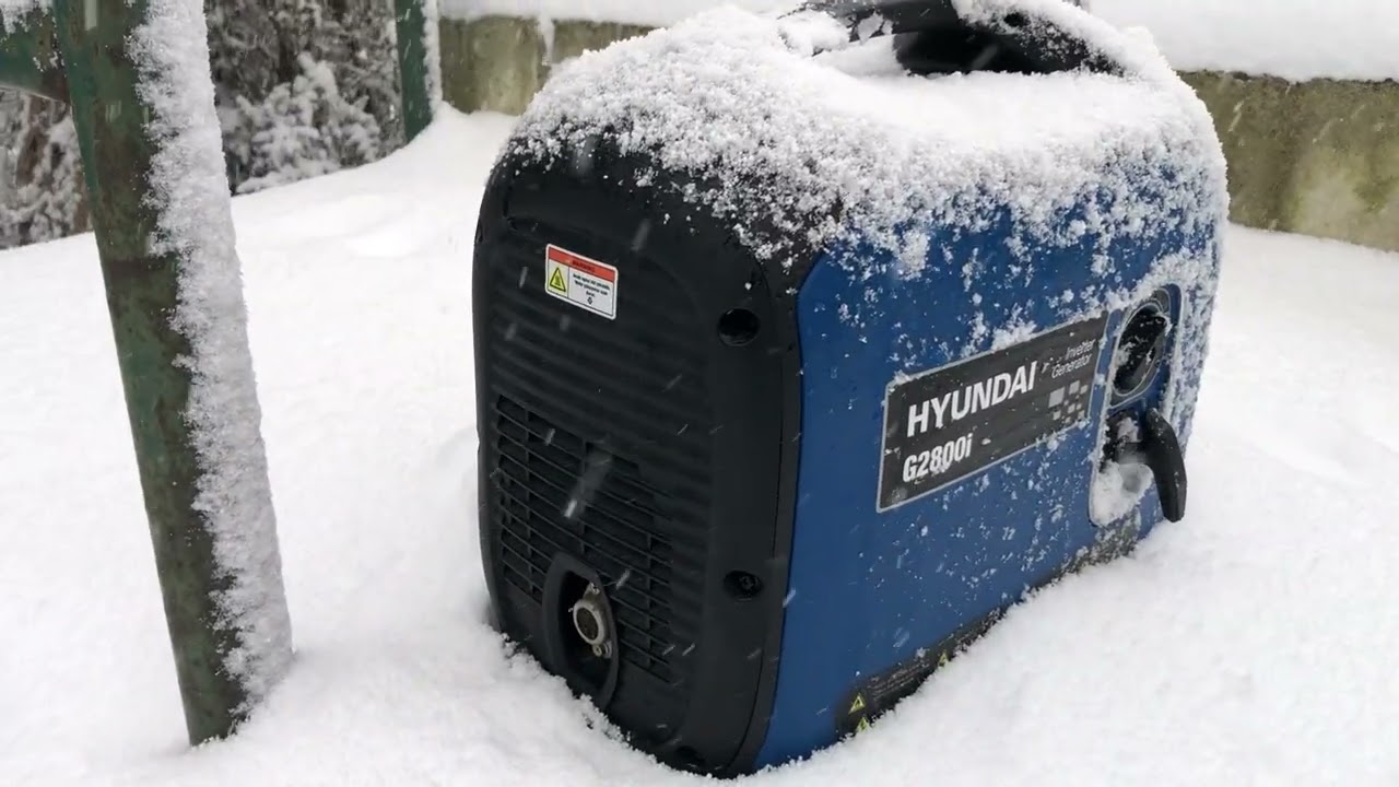 HYUNDAI 2800i İNVERTER JENARATÖR COLD START