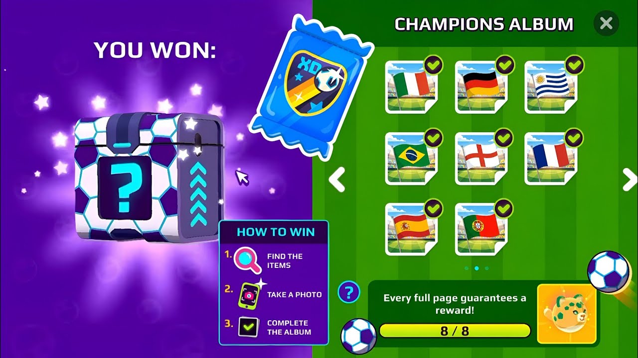 🤨🇧🇷 find All flag location 8/8 Fifa In PK XD || Champion Album complete location 🏆 #pkxd #pkxdadmin