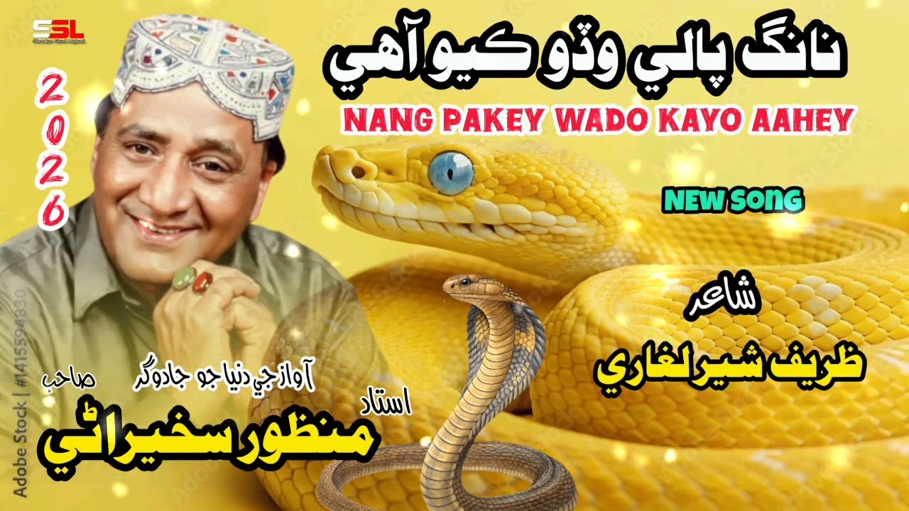 Nangh Paley Wado Kayo Aahey  __ نانگ پالي وڏو ڪيو  _ Ustaf Manzoor sakherani_  New Song 2026