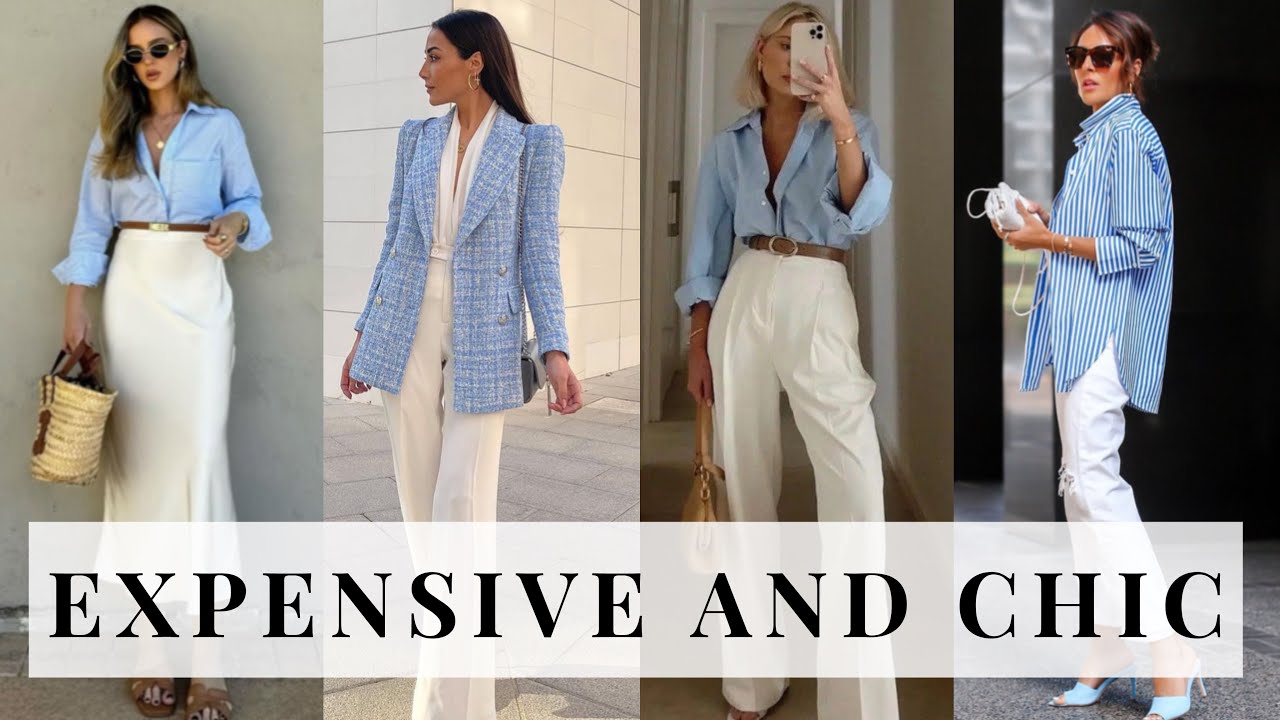 Look Instantly Expensive in White and Light Blue – The Luxe Color Combo You Need