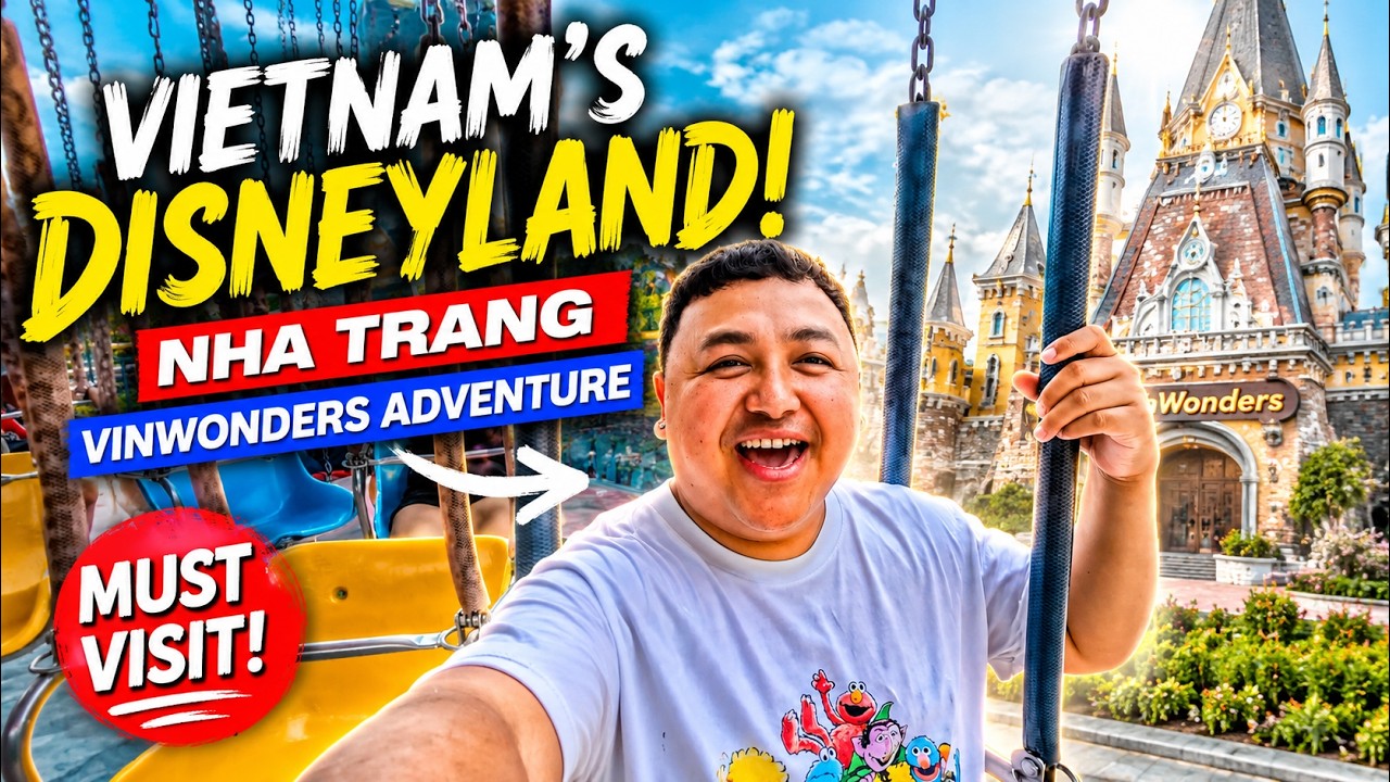 I Found Vietnam's DISNEYLAND | VinWonders Nha Trang Will Blow Your Mind!