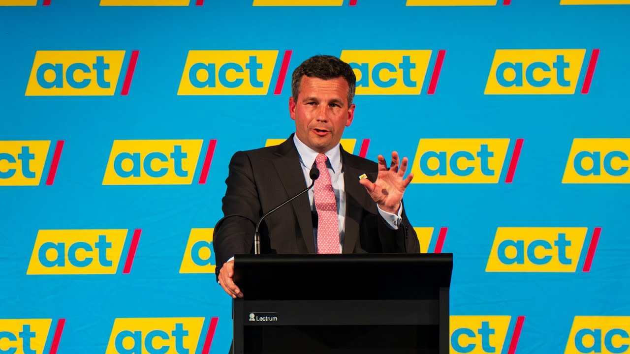 David Seymour | Palmerston North Public Meeting
