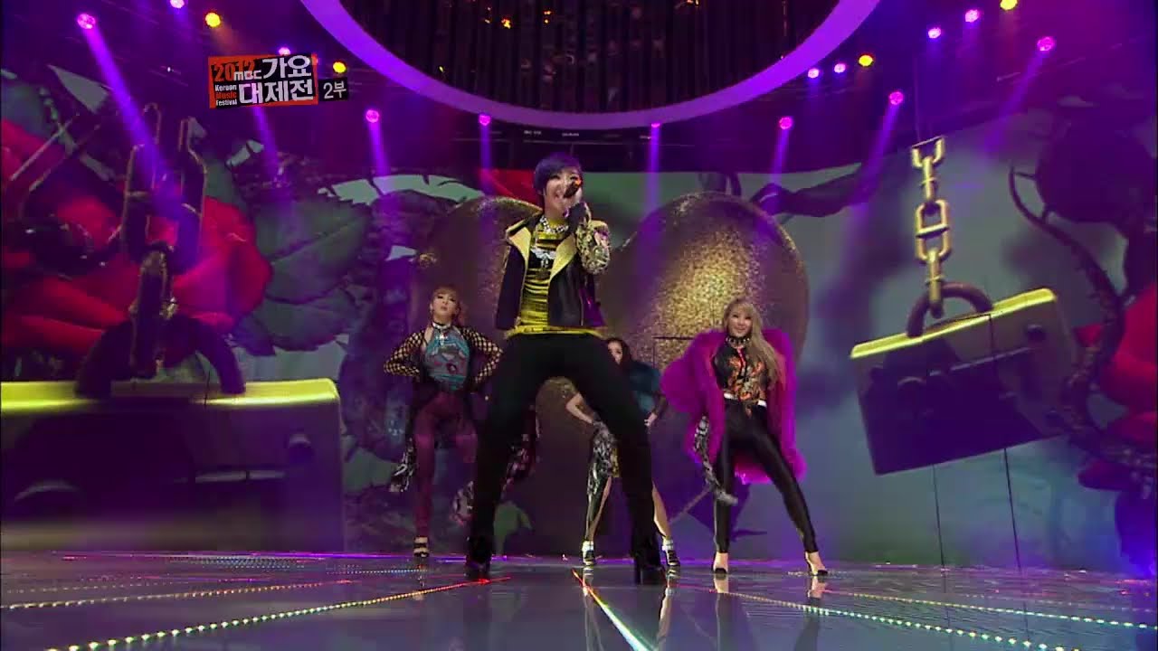 【TVPP】2NE1 - I Love You (with Lee Hi), 투애니원 - 아이 러브 유 (with 이하이) @ 2012 KMF Live
