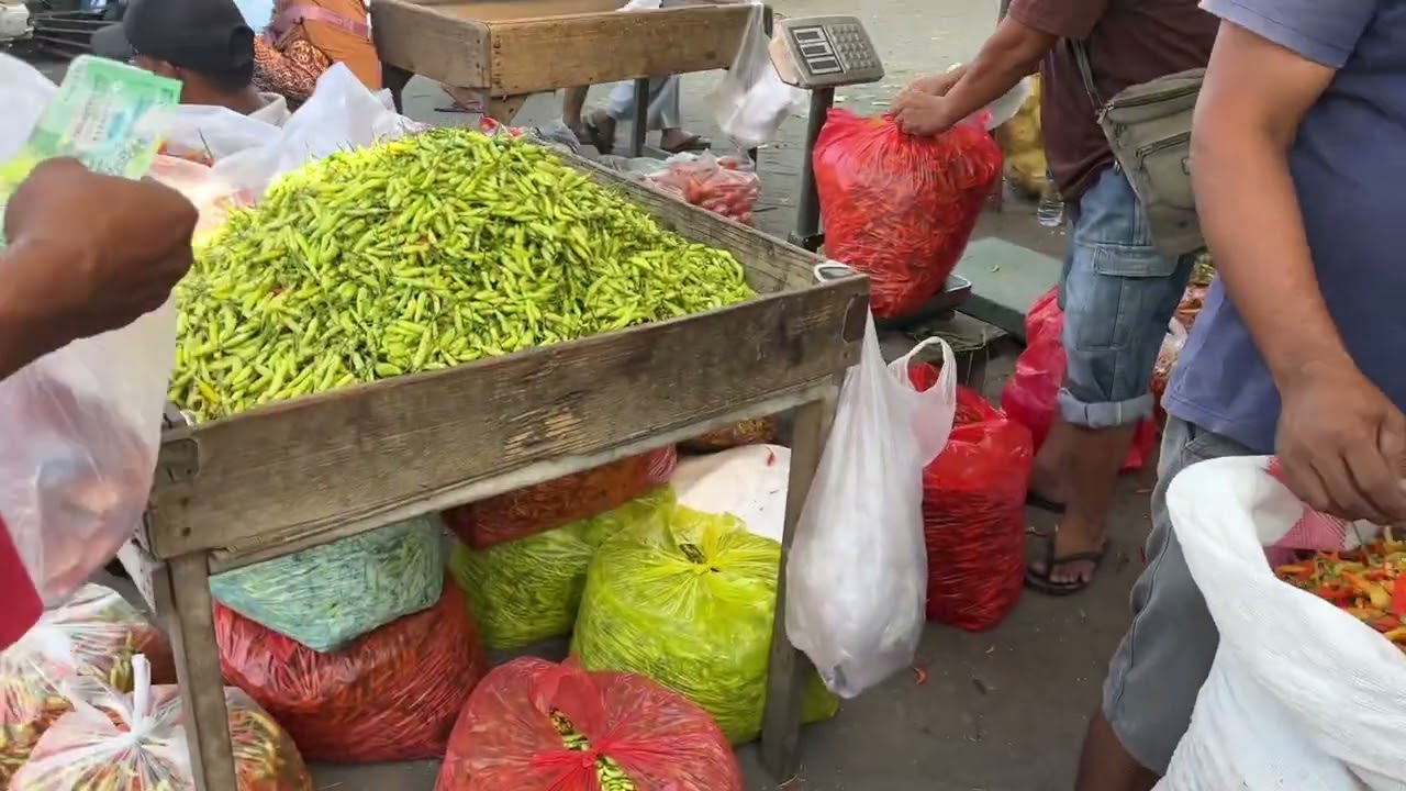 Situasi pasar porong sidoarjo terkini
