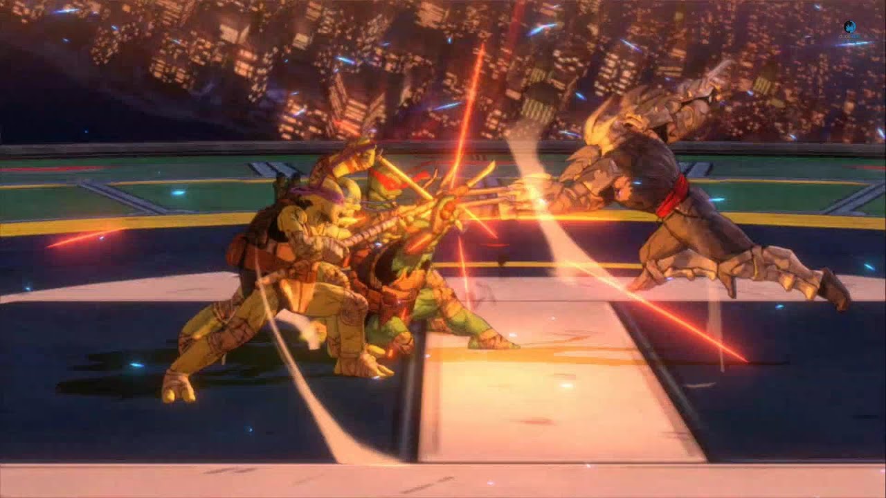 Teenage Mutant Ninja Turtles Mutants in Manhattan: All Scenes +Bosses +Secret Final Boss(PS4/1080p)