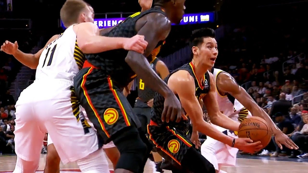 Jeremy Lin Highlights - Pacers at Hawks 12/26/18