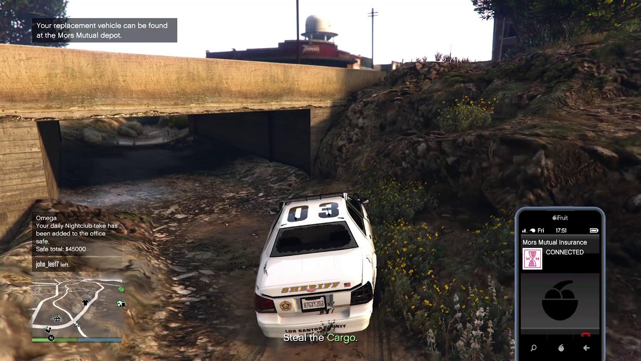 GTA5 first person driving