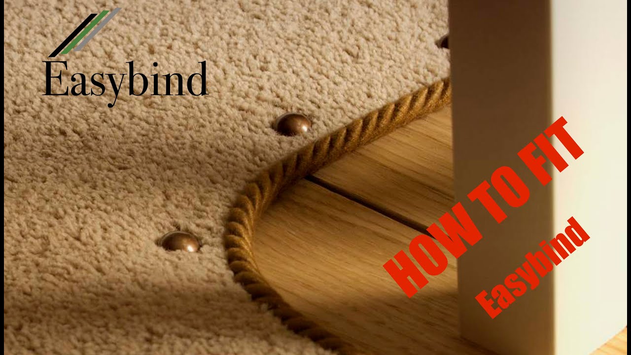 How to fit Easybind Stairrods UK