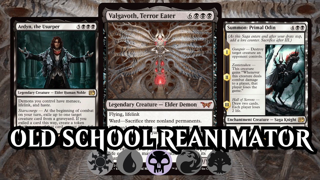 Getting SCARY Monsters Into Play The Old School Way | MTG Arena Mono Black