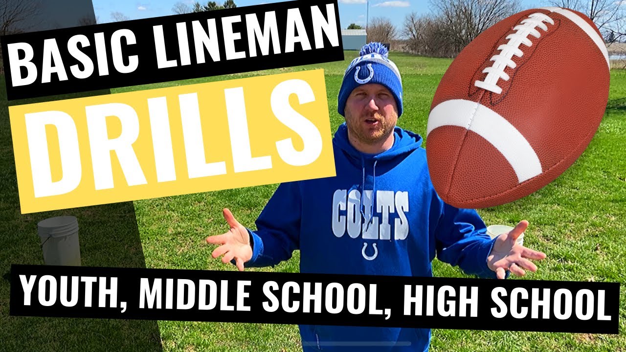 Basic Lineman Drills (Youth-Middle School-High School)