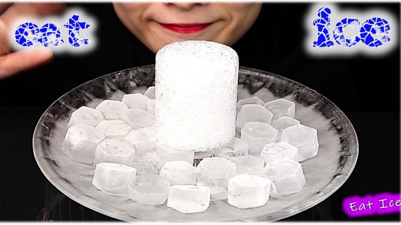 ASMR Eat Ice| Hardice&Shavedice | 氷を食べる音  Thánh Ăn Đá  얼음 리얼사운 Buz Yemek Satisfying